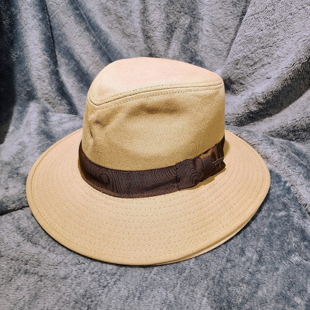 Indiana Jones Men's Twill Safari Hat Khaki Taupe Size Extra Large XL Disney
